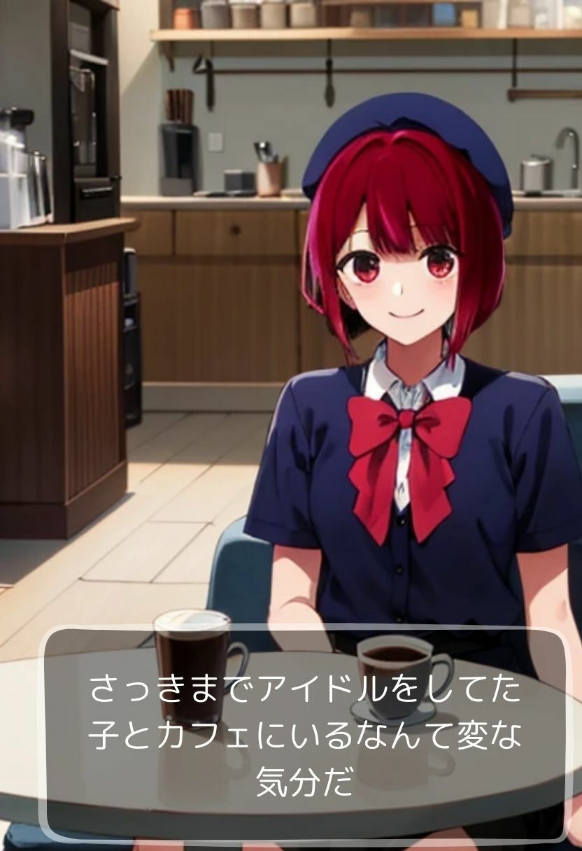 サンプル画像4:僕の彼女はアイドル(欲情だるま) [d_346200]