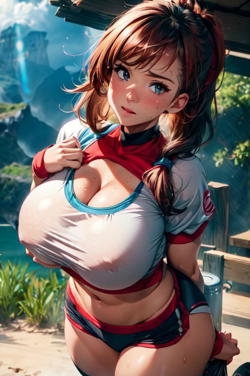 サンプル画像2:爆乳AIブルマブルマブルマ1(AI出版) [d_346241]