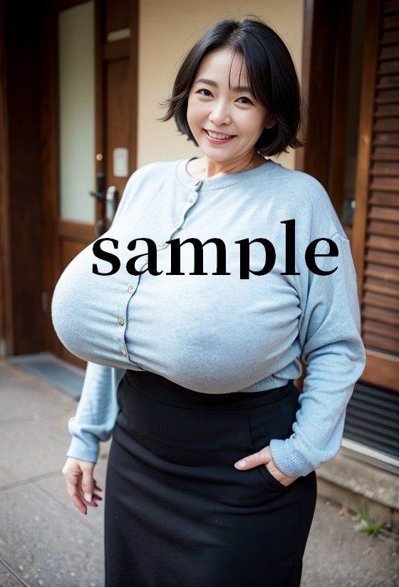 サンプル画像2:爆乳おばさん ポートレート【厳選83枚】(RANTE) [d_346247]