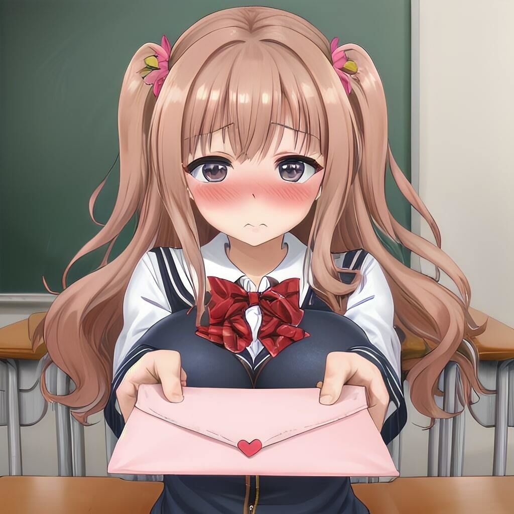 サンプル画像2:ラブレター(でんでん) [d_346252]