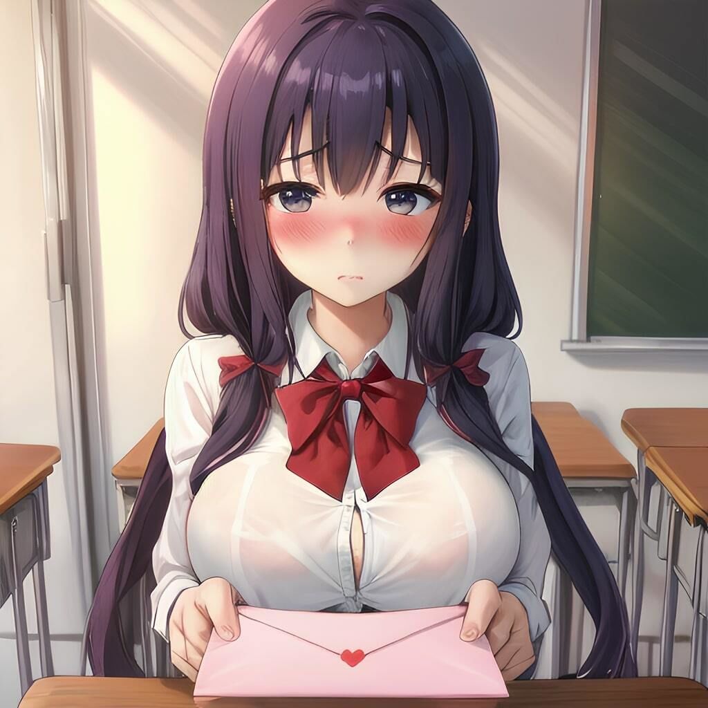 サンプル画像3:ラブレター(でんでん) [d_346252]