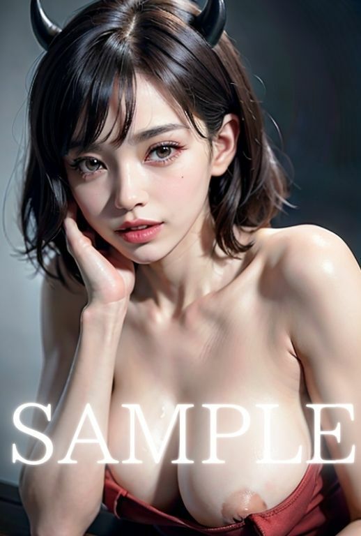 サンプル画像1:淫魔です。特徴は人間の男性の精子を搾り取ることです。ひたすらエロいです。(まんほーる) [d_346293]