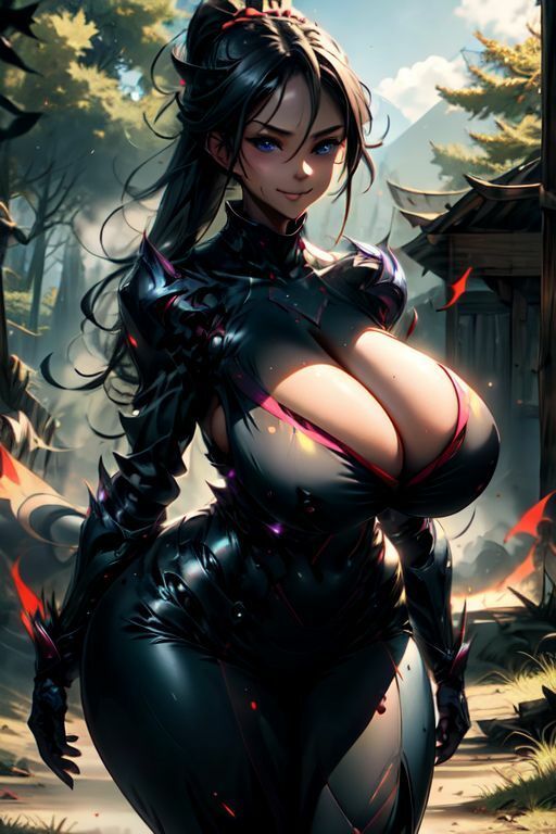 サンプル画像2:爆乳AIロボスーツ1(AI出版) [d_346419]