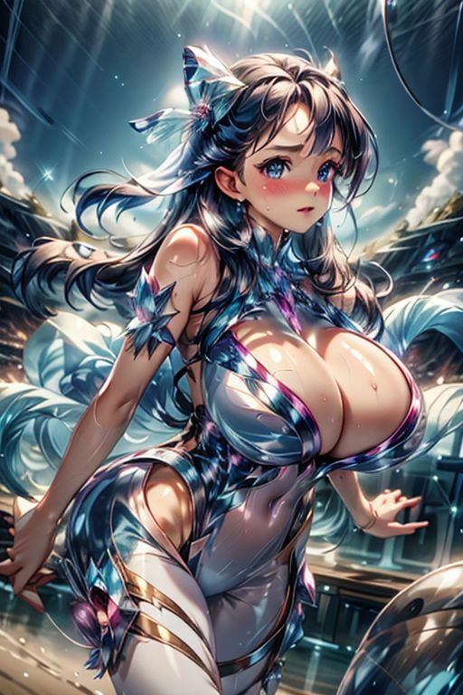 サンプル画像4:爆乳AIクリスタル1(AI出版) [d_346434]