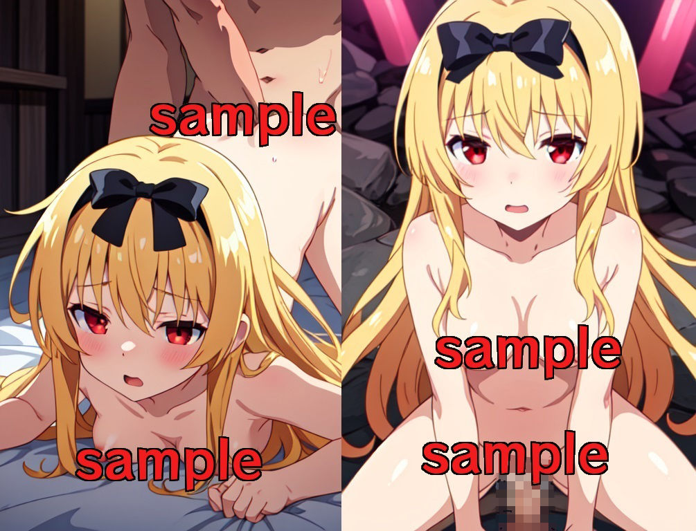 サンプル画像2:ユエの日常(アニメ少女企画) [d_346464]