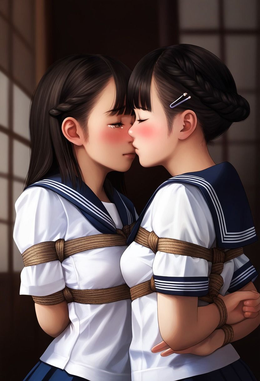 サンプル画像5:今日もまた縛られちゃいました 〜セーラー服編〜(くろねこ倶楽部) [d_346509]