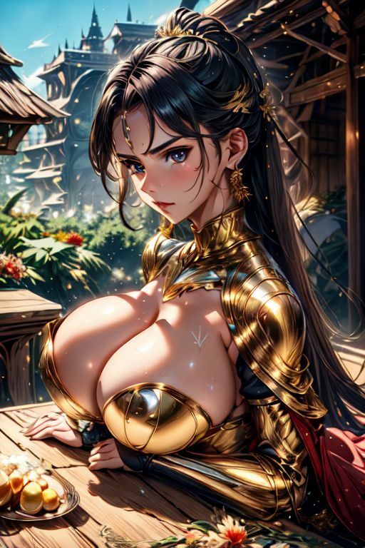 サンプル画像4:爆乳AIバイオアーマー1(AI出版) [d_346520]