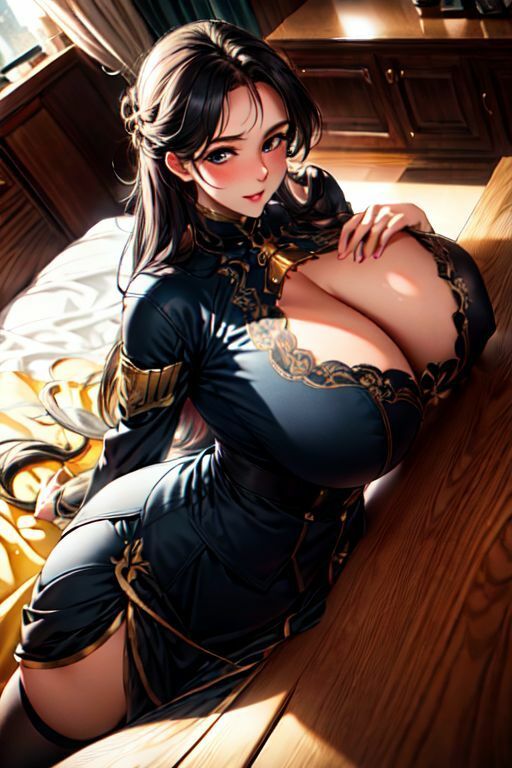 サンプル画像2:爆乳AIグッドスタイル1(AI出版) [d_346547]