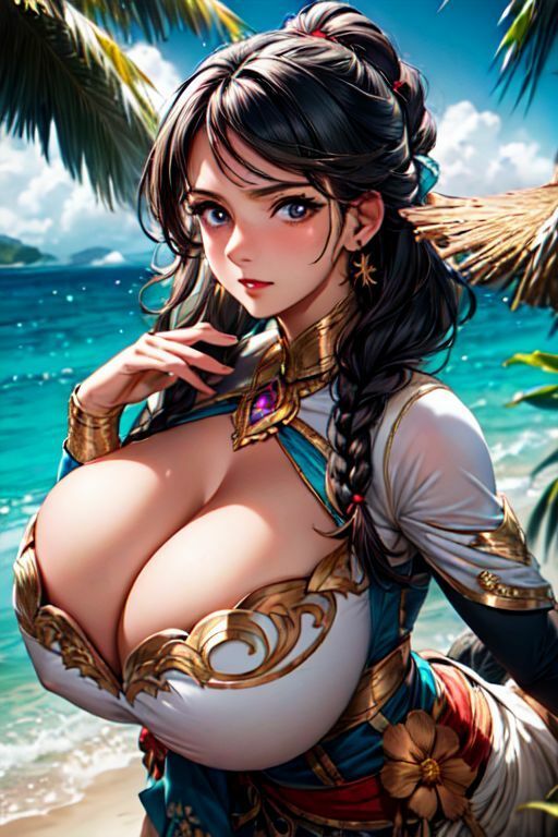 サンプル画像5:爆乳AIグッドスタイル1(AI出版) [d_346547]