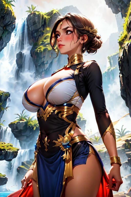 サンプル画像3:爆乳AIななめ45度1(AI出版) [d_346548]