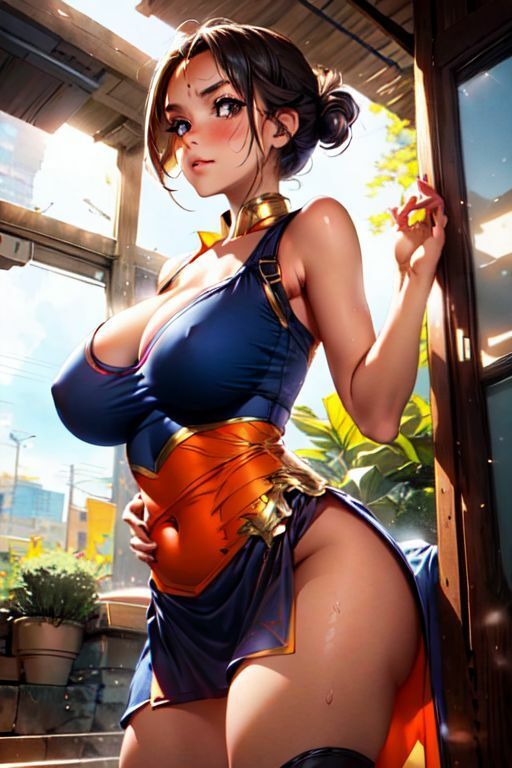 サンプル画像6:爆乳AIななめ45度1(AI出版) [d_346548]