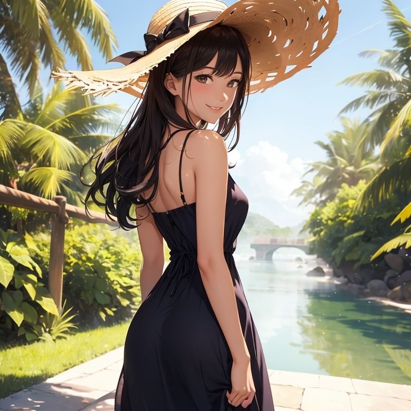 サンプル画像1:麦わらのオナニー(BMさん) [d_346550]