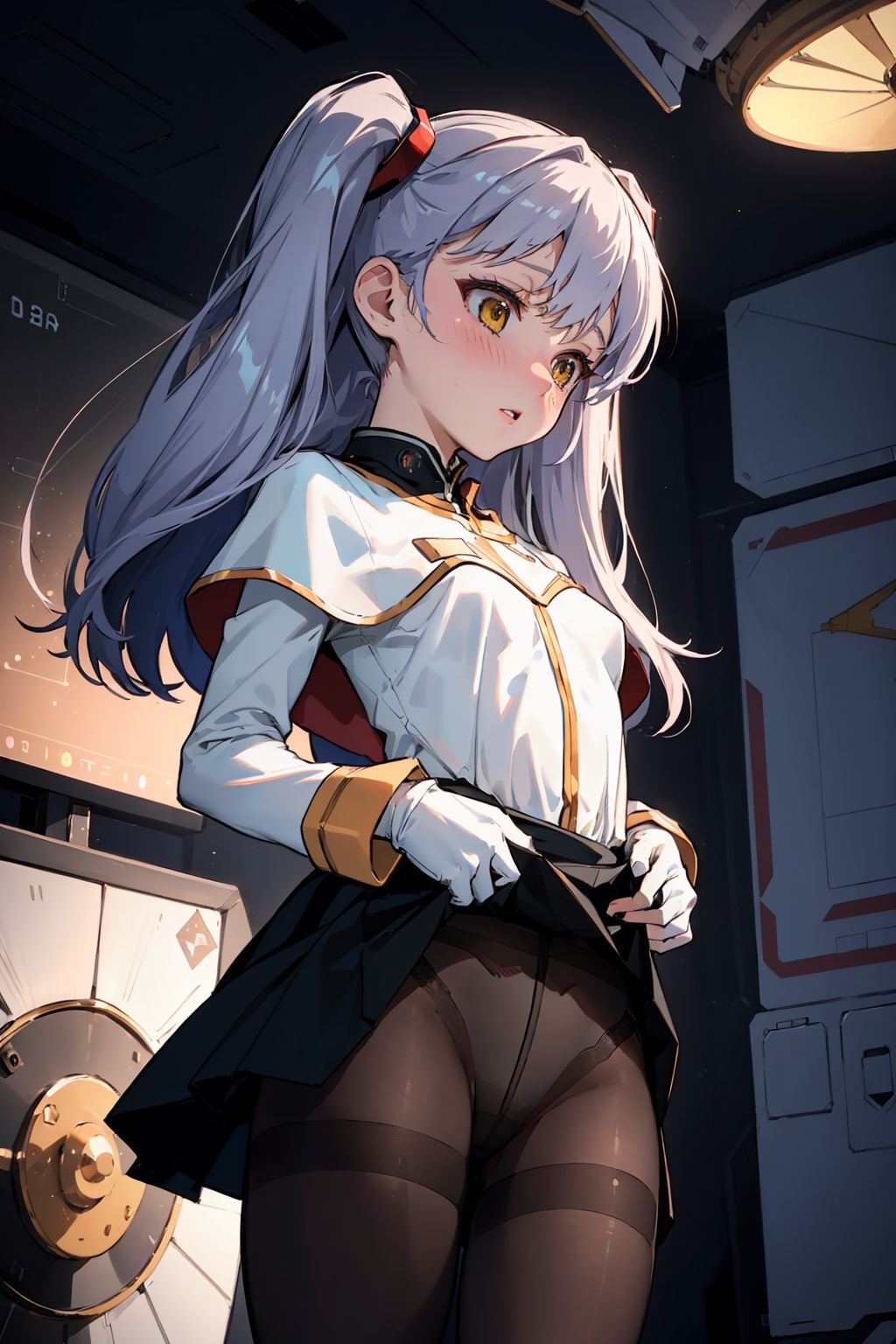 サンプル画像1:AIイラスト集 ホシノルリ＃1(KUMAI) [d_346584]