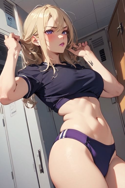 サンプル画像4:【微エロ】フェチコレVol.13 ハイレグビキニ姿の熟女コレクション（金髪メイン）【総枚数161枚】(満点星) [d_346697]