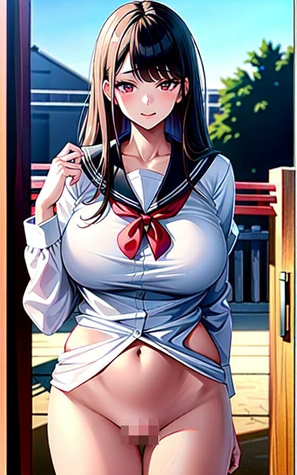 サンプル画像2:ノーパン女子たちが校内で激エロ露出！(【期間限定SALE】高画質サークル) [d_346725]