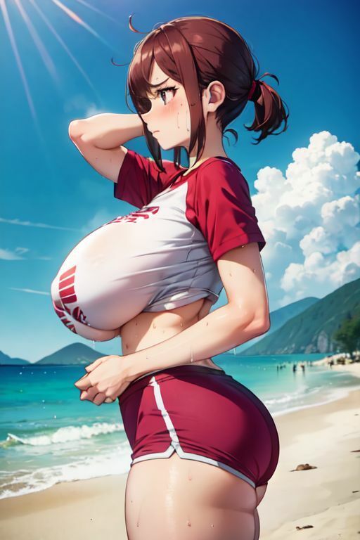 爆乳AI体操服1のサンプル画像 6