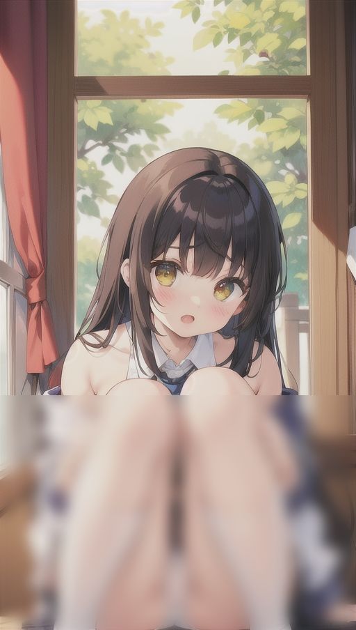 サンプル画像1:メス○キに中出し｜白いすけすけのぱんつを履いたメス○キ(エロは正義) [d_346745]