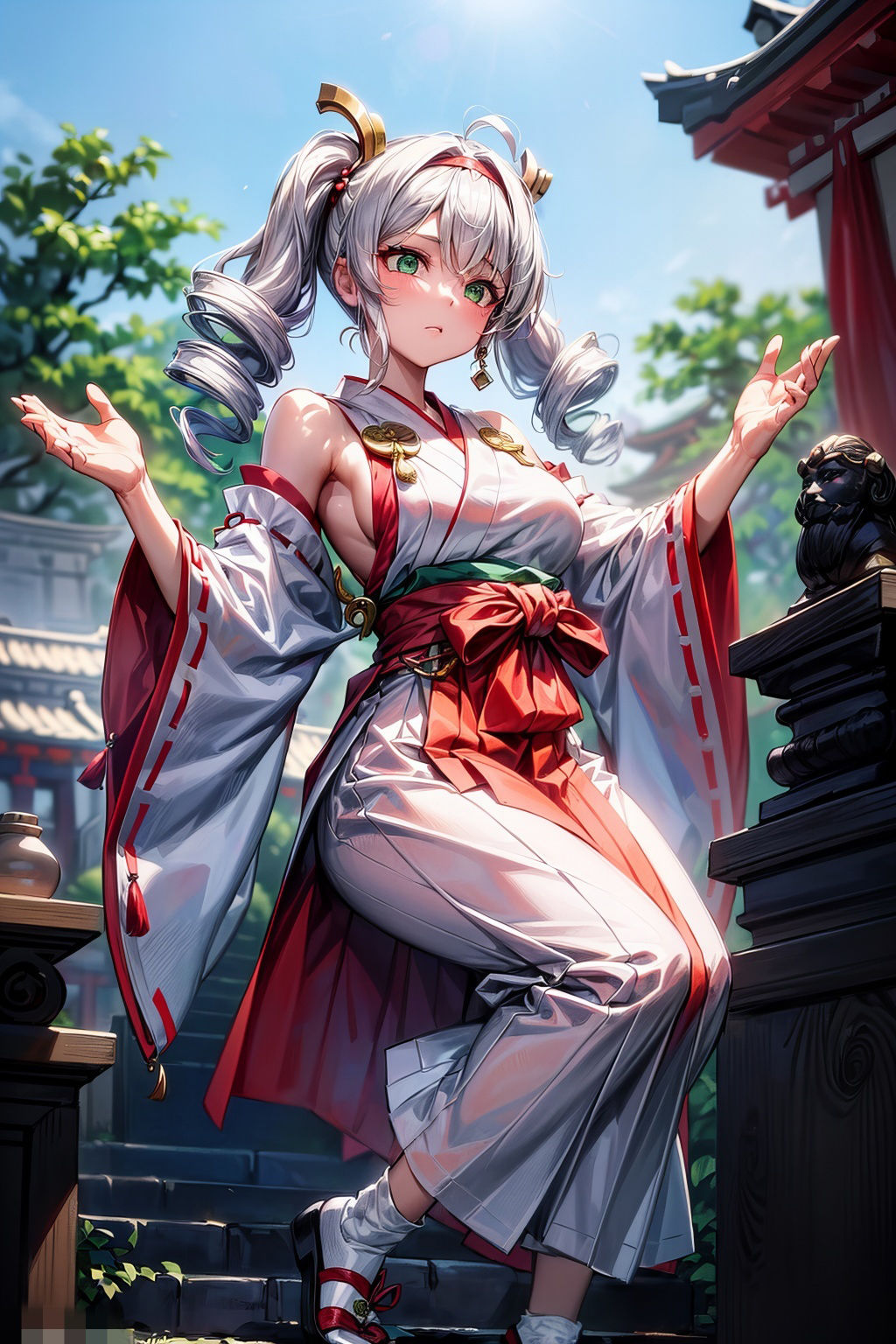 サンプル画像1:緊縛の世界 巫女縛り(ピクセル詩人) [d_346786]