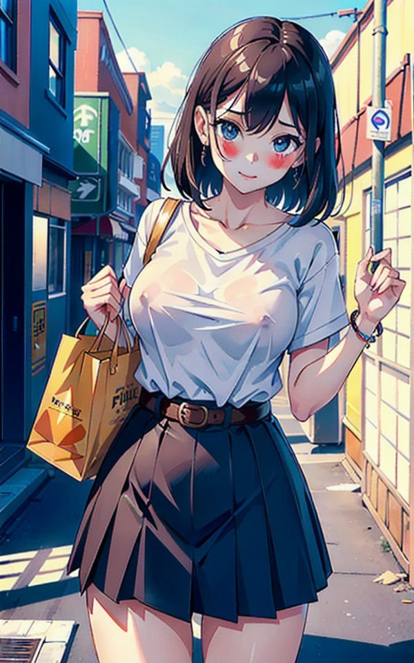 サンプル画像1:雨上がりに来た君は透けていた 巨乳美人は僕の幼馴染(レモンみるく) [d_346804]