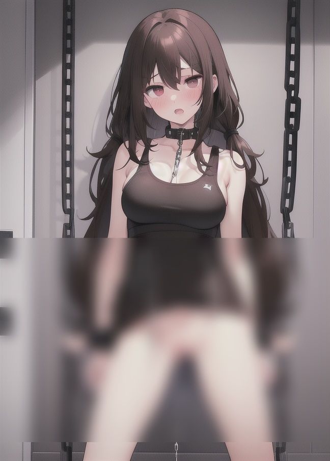 サンプル画像3:拘束好きの変態娘「鎖えっち」(黒光) [d_346814]