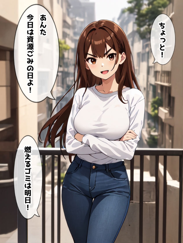 サンプル画像6:デリヘル呼んだら同じマンションの気が強い奥さんが来たので中出しでアヘ顔にしてみた(日々野すきま) [d_346841]