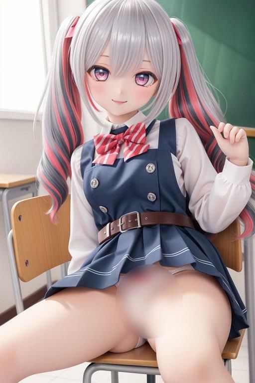 サンプル画像4:制服女子の座りパンチラ(D.P.H.) [d_346859]