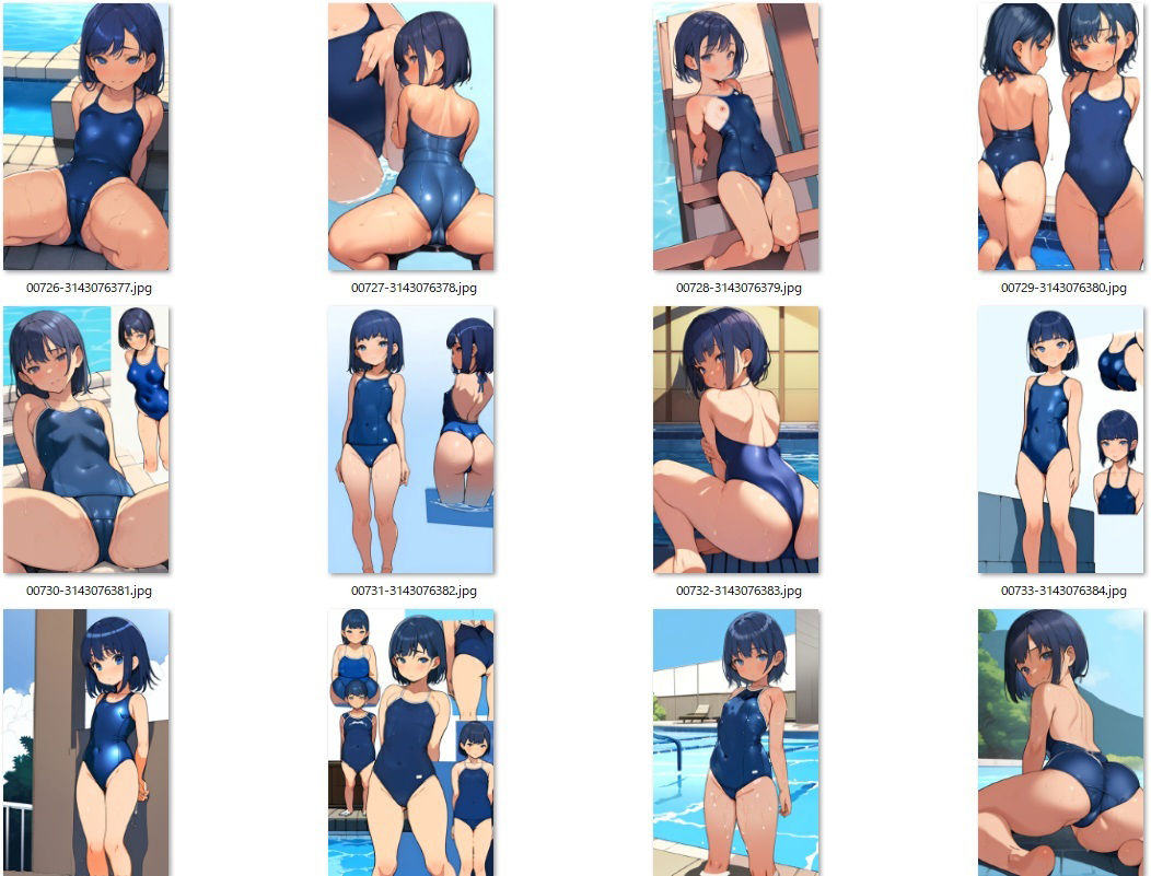 サンプル画像5:スクール水着女子(まさいぞくは10才でお嫁に出されるって本当か) [d_346903]