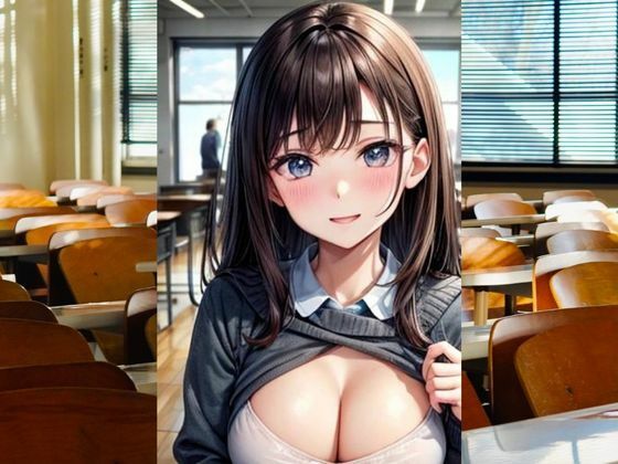 サンプル画像1:新・乳・生(100均ガールズ) [d_346913]