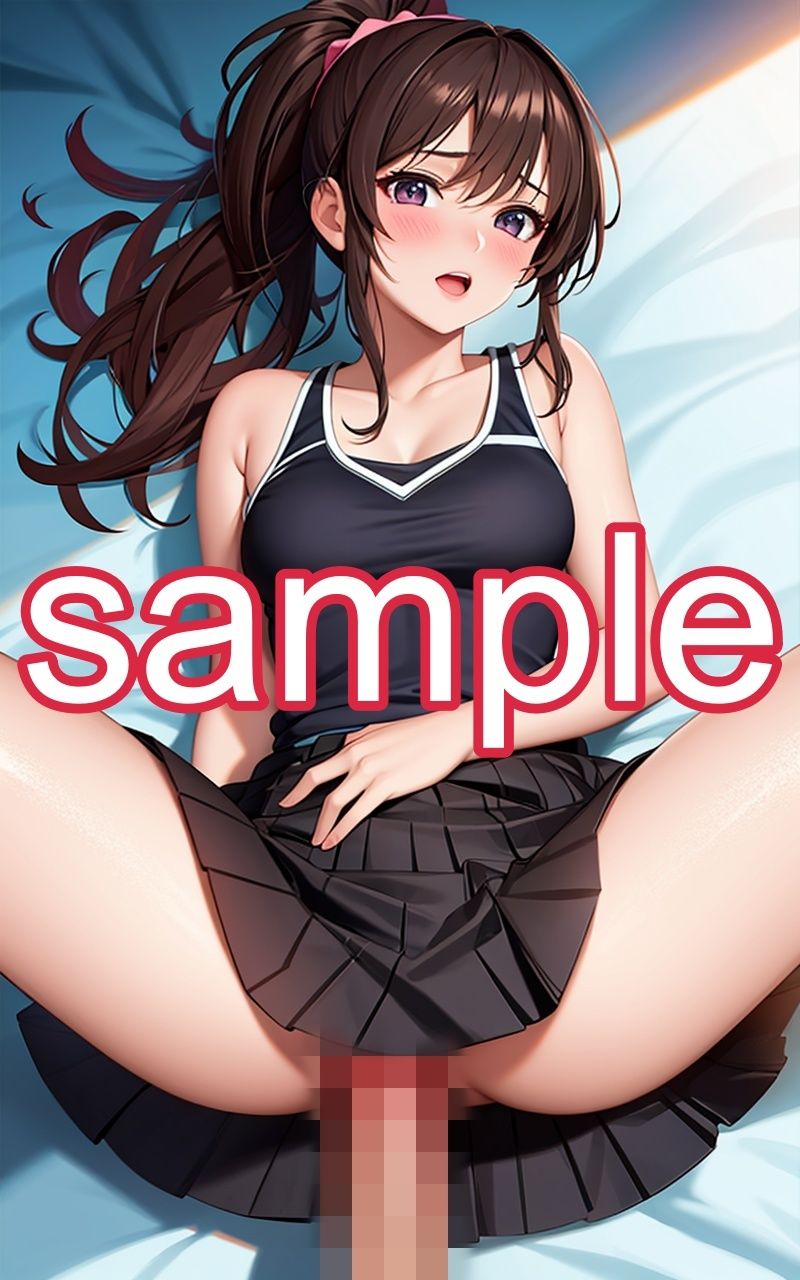 サンプル画像4:女子テニス部のえちえちイラスト集(うにのてりやき) [d_346938]