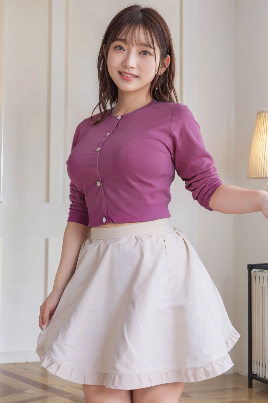 サンプル画像1:山田桜:AI生成美女カタログ6(ゆるふわAI) [d_346981]