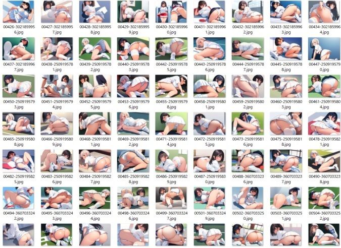 サンプル画像4:透け透けテニスウェア(まさいぞくは10才でお嫁に出されるって本当か) [d_347000]