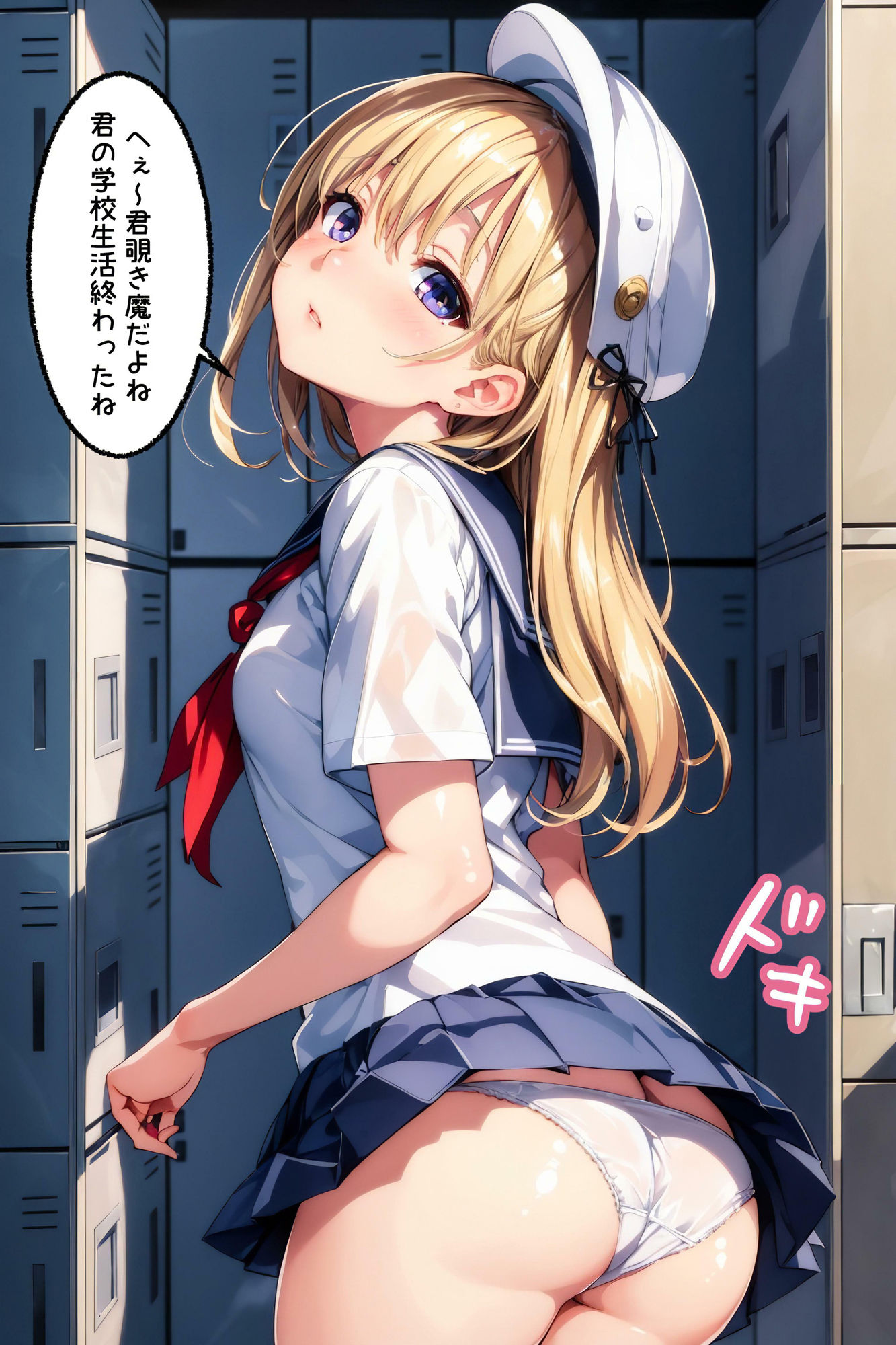 サンプル画像5:今日の体育の授業はエッチなマラソンです！（エッチなセリフ付き）(えーあいびゅーてぃーずらぼ) [d_347026]