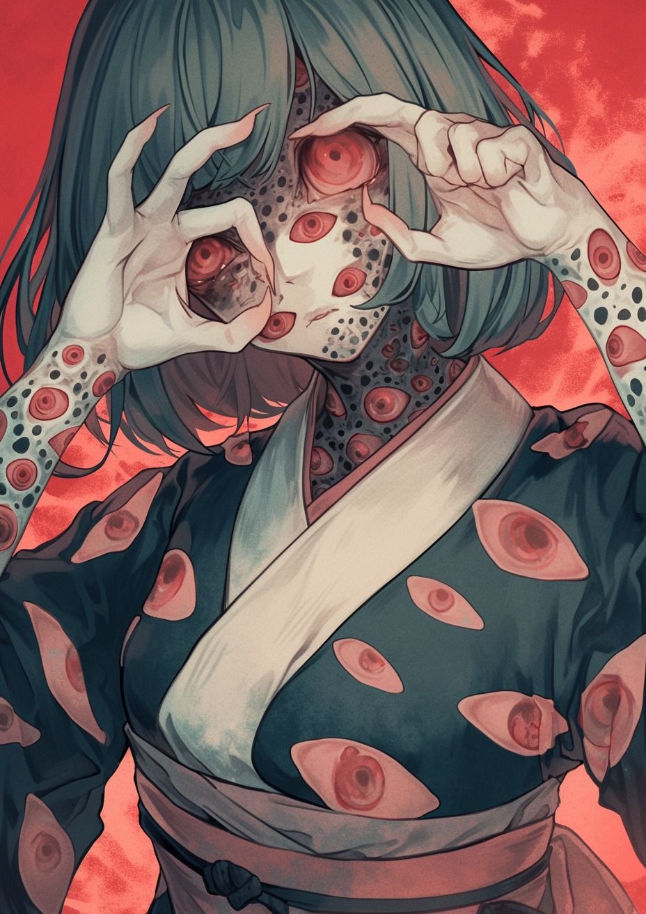 サンプル画像5:蓮コラ風AIイラストCG集2(蓮子LOVE) [d_347031]