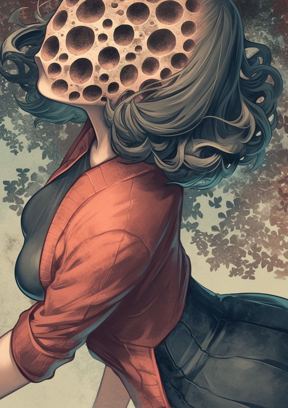 サンプル画像6:蓮コラ風AIイラストCG集2(蓮子LOVE) [d_347031]