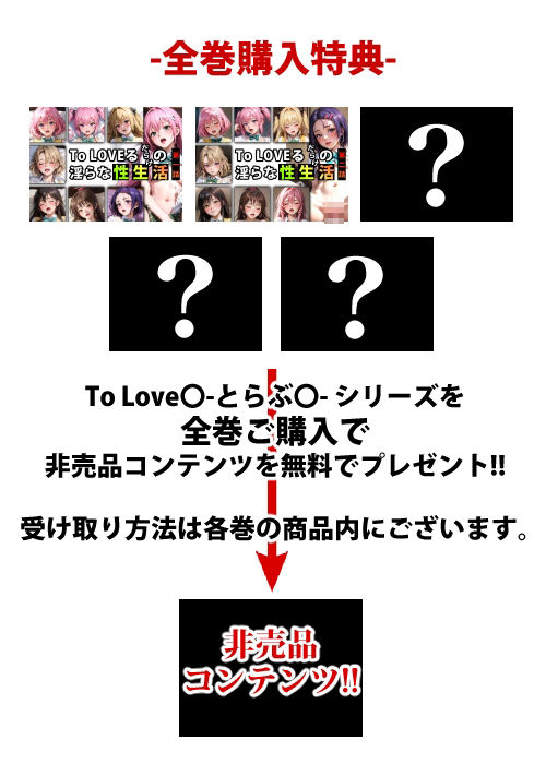 サンプル画像1:【限定特典付き】To LOVEるだらけの淫らな『性生活』第二話(キンタマーニ卿) [d_347083]