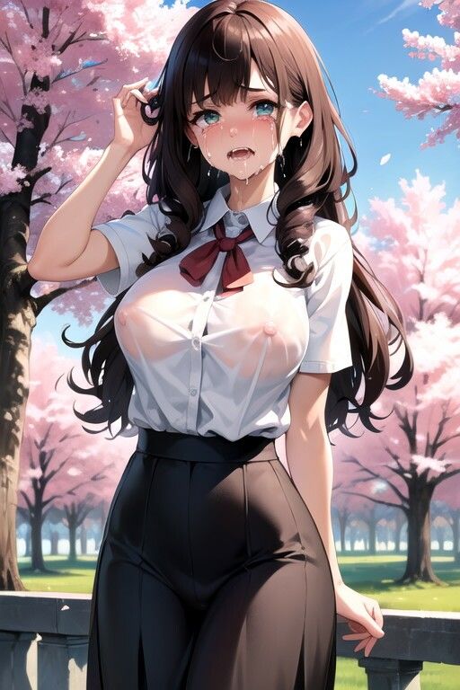 サンプル画像2:【桜満開】美人女子校生コンテスト〜輪●緊縛＆強●中出し〜(AIザッハトルテ) [d_347128]