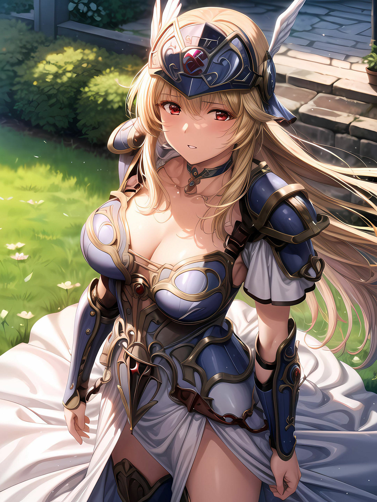 サンプル画像2:淫欲に堕ちる戦乙女(ochiruevil) [d_347143]