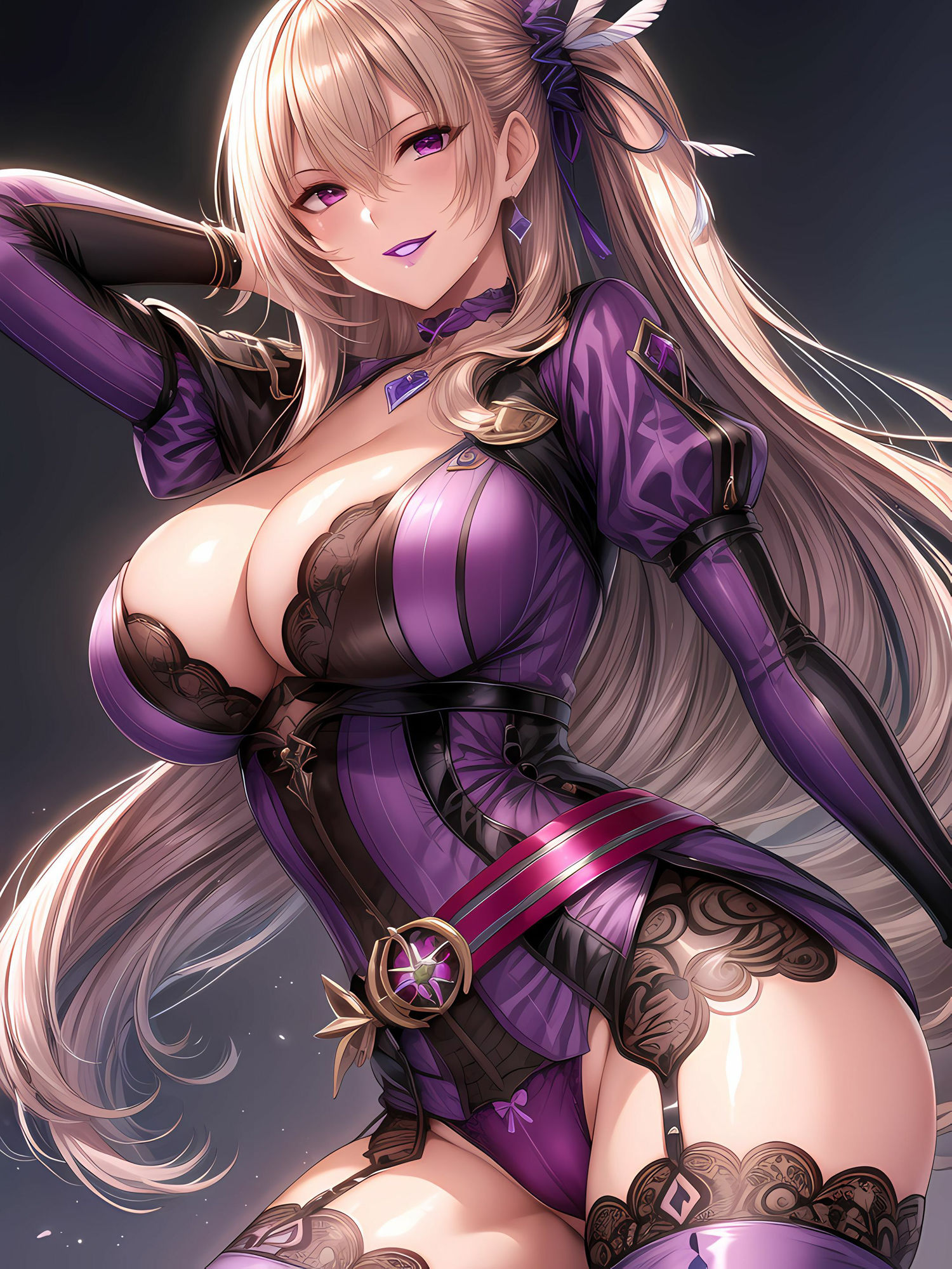 サンプル画像4:邪悪侵蝕・完全悪堕ちアリサ(ochiruevil) [d_347162]