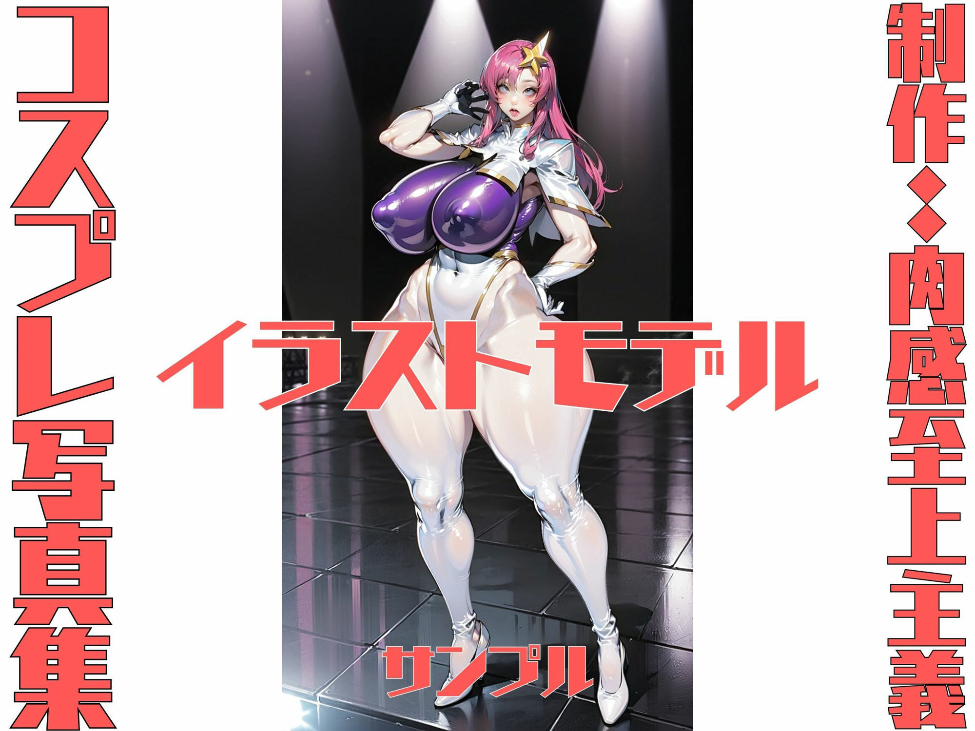 サンプル画像4:コスプレ写真集(肉感至上主義) [d_347202]