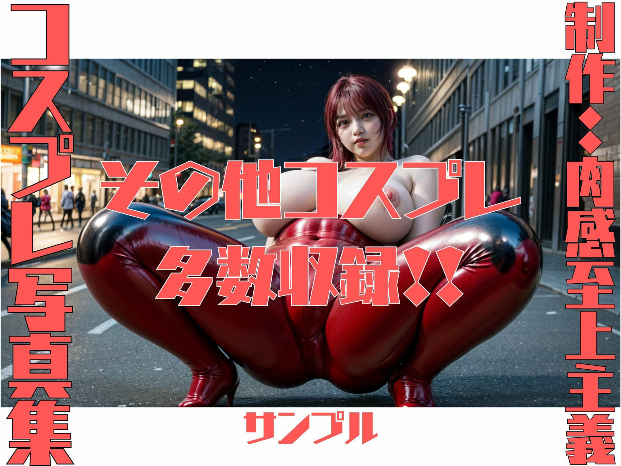 サンプル画像5:コスプレ写真集(肉感至上主義) [d_347202]