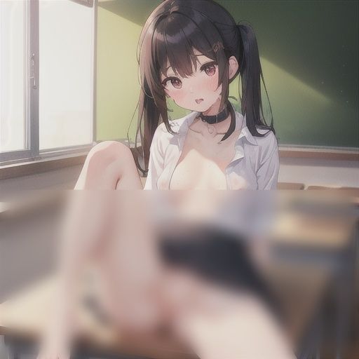 サンプル画像2:変態だけが入学できる奴●学校(AI見習い) [d_347203]