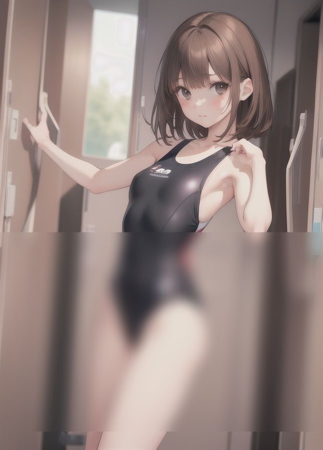 サンプル画像3:水着でやろ？スク水が激可愛い女の子(ふぁんた) [d_347219]