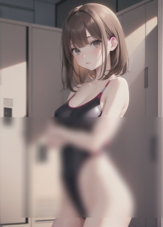 サンプル画像3:今、ここでSEXしよ？更衣室で綺麗なお姉さんと….(お菓子のくに) [d_347220]