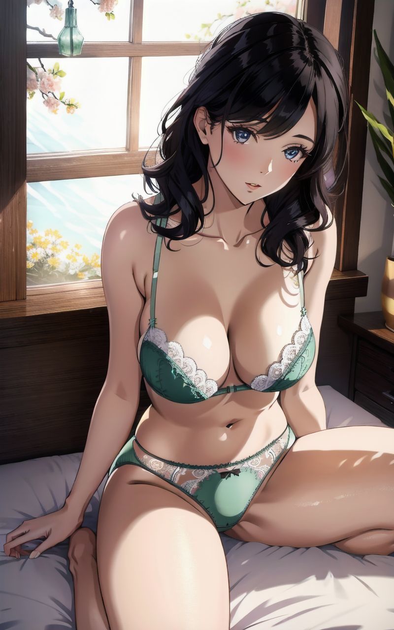 サンプル画像4:【超高画質グラビア写真集】エチエチ女の下着。ぬきの50枚〜1巻〜(へんたいまんが【AIイラスト】) [d_347248]