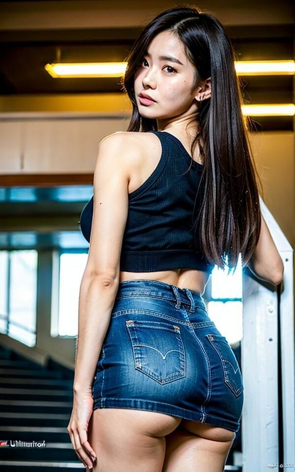 サンプル画像1:オフィス街に現れた訳あり露出OLさんの調査記録(AIサティスファクション) [d_347306]