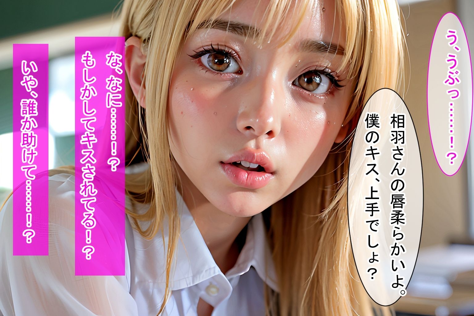 サンプル画像1:「ソコだめ…」彼とご無沙汰のギャルを寝取った話(官能マンガ（Mスタ）) [d_347349]