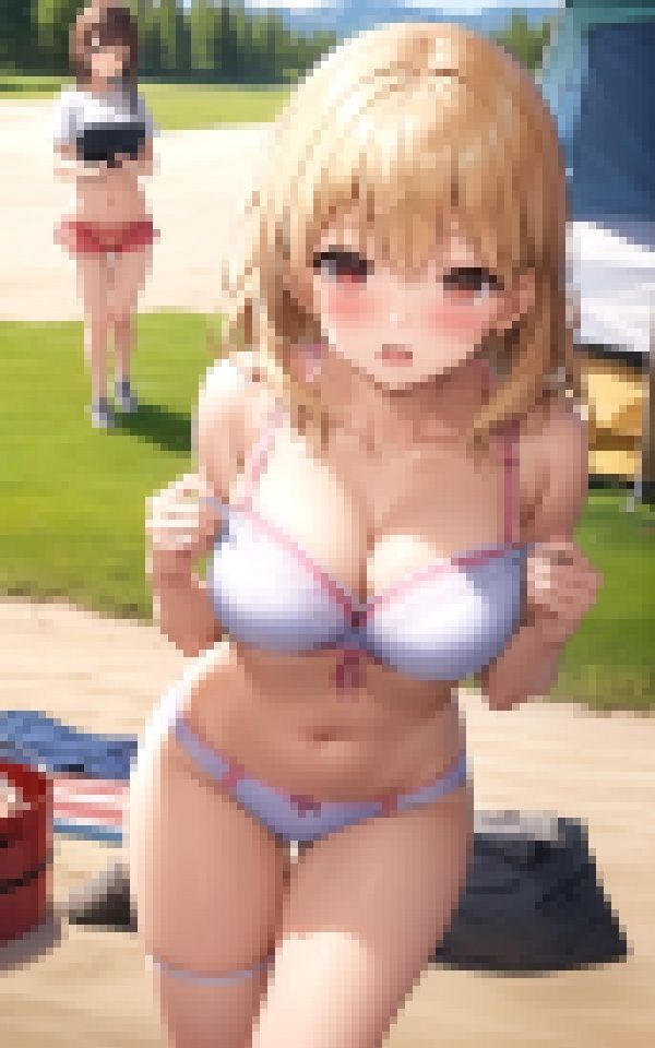 サンプル画像6:ハーレム研修キャンプ(妖艶幻想曲) [d_347362]