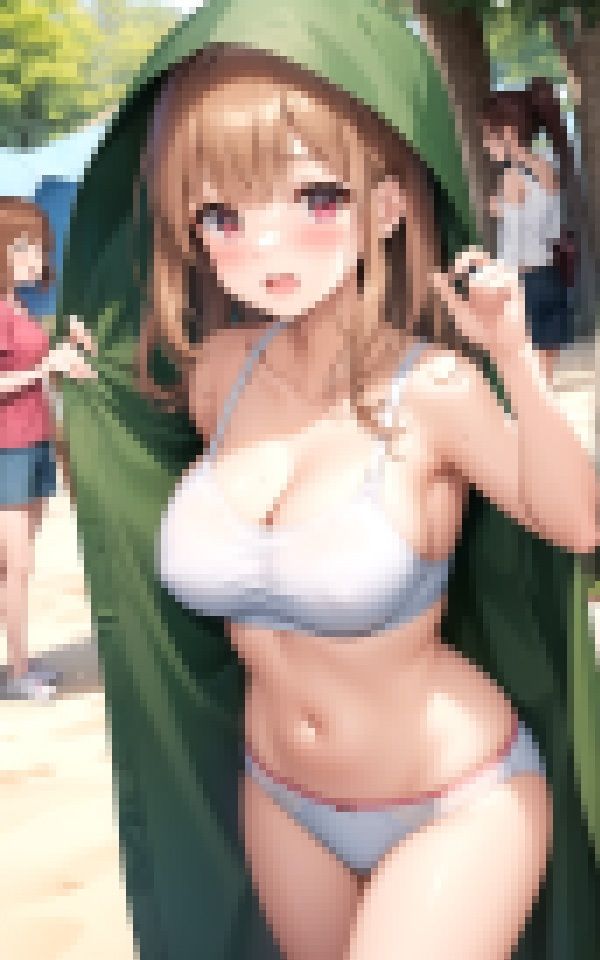 サンプル画像3:某有名大学の サークル合宿？(色香演算) [d_347383]