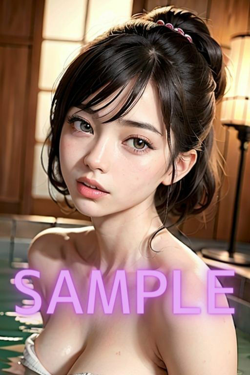 サンプル画像1:美人姉妹となりゆき温泉3P旅(蟹江西) [d_347527]