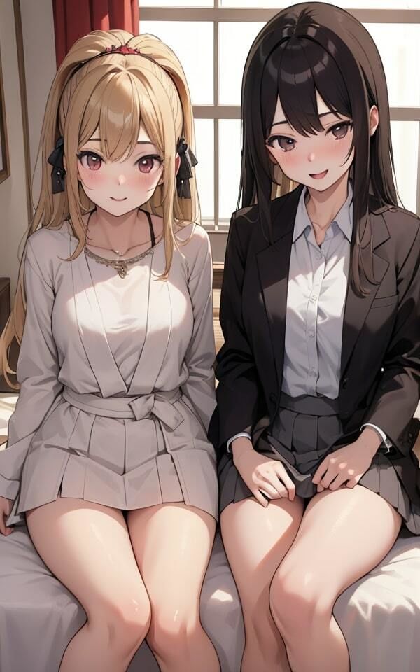 サンプル画像3:レズ！？美女たちの危ない絡み！！ 女同士のエロい姿！ 一人のセクシーな写真もあるよ！！(Do you have a dream？) [d_347541]